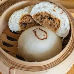 ซาลาเปาปลาแรดผัดเห็ดหอม