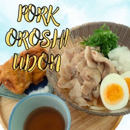 Oroshi Pork Udon Noodle(おろし豚うどん)