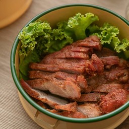 สันคอหมูทอด