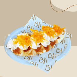 ครอฟเฟิลครีมฝอยทอง