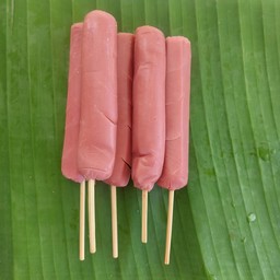 ชุด ใส้กรอกแดง  3ไม้