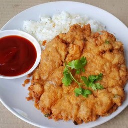 ข้าวไข่เจียวหมูสับ