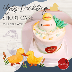 Ugly Duckling shortcake