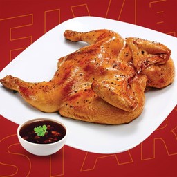 <โปรโมชั่น> ไก่ย่างสูตรพริกไทยดำ 1 ตัว