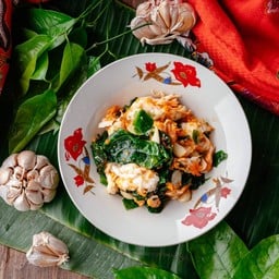 ผักเหลียงผัดไข่ (ไข่เป็ด)