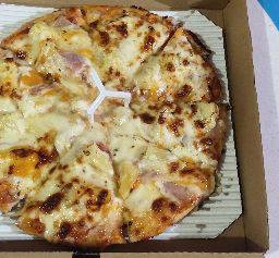 พิซซ่าหน้าแฮมสับปะรดชีส6นิ้ว