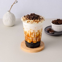 นมสดไข่มุกพ่นไฟ