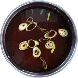 ซุปชาบูน้ำดำ+ผัก