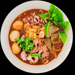 เหลา หมู น้ำตก