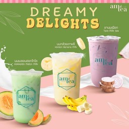 Dreamy Delights นมกล้วยเกาหลี,นมเมล่อนฮอกไกโด, ชานมเผือก
