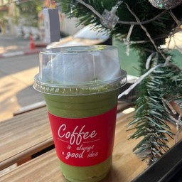 ชาเขียวนมสดเย็น