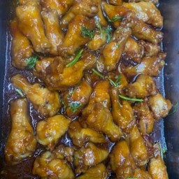 ไก่ทอดซอสน้ำแดง (ถุงพิเศษ 5 ชิ้น)