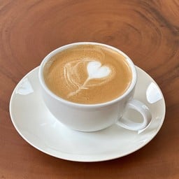 ลาเต้ร้อน