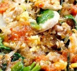 สุกี้แห้งหมู