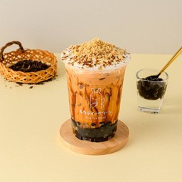 ชาไทยไข่มุกพ่นไฟ