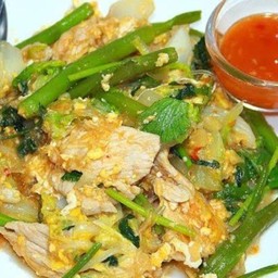 สุกี้หมูแห้ง