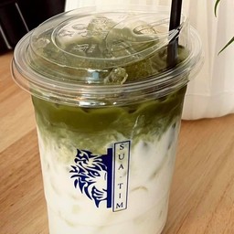 มัทฉะลาเต้เย็น (ตัวธรรมดา)