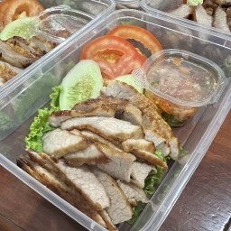 ต้มเลือดหมูเล้งแซ่บ by MPคอหมูย่าง ปากซอยคุ้มเกล้า 12