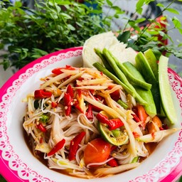 ร้านส้มตำอีสาน แสนแซ่บ