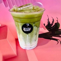 มัทฉะลาเต้ เย็น Matcha Latte