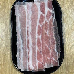 หมูสามชั้นสไลด์ จานเล็ก