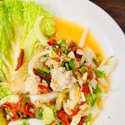 ยำวุ้นเส้นหมูสับ