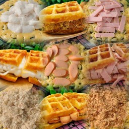 วาฟเฟิลไฮโซไส้ทะลัก สาขาบ้านโพธิ์ บ้านโพธิ์