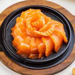 เค้กหัวใจแซลมอน