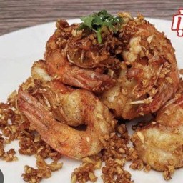 กุ้งทอดกระเทียม