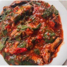 กระเพราปลากระป๋อง(กับข้าว)