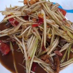 ตำมะม่วงปลากรอบ