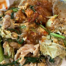 สุกี้แห้ง