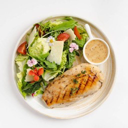 สลัดอกไก่ย่าง