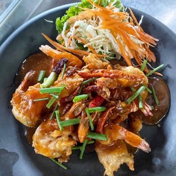 กุ้งซอสมะขาม