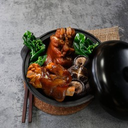 คากิไต้หวันอบยอดผัก