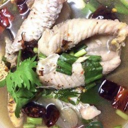 ต้มยำหัวพุง ปลาช่อน