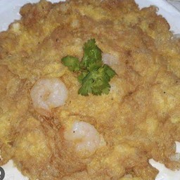 ไข่เจียวกุ้งสับ