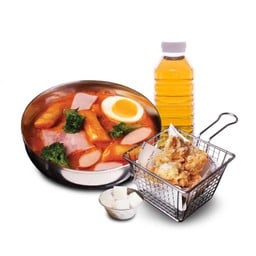 Special Single Set 4 ซุปโรเซ่ ต๊อกป๊กกี ต๊อกป๊กกี (S) + ไก่ทอดต้นตำรับกอลจักไร้กระดูก 5 ชิ้น + ชาข้าวบาร์เลย์