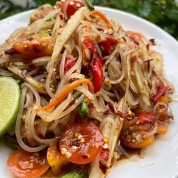 ตำเส้นเล็กปลาร้า