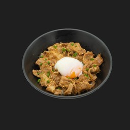ข้าวหน้าเนื้อ ไข่ออนเซ็น