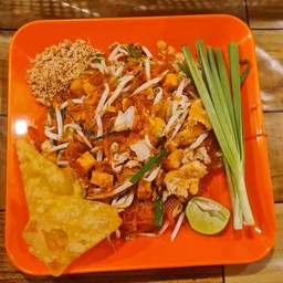 ผัดไทยวุ้นเส้นธรรมดา