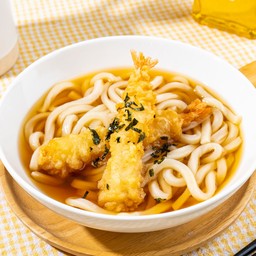 อุด้งมิโซะกุ้งเทมปุระ