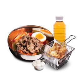 Special Single Set 3 ซุปบุลโกกิ ต๊อกป๊กกี (S) + ไก่ทอดต้นตำรับกอลจักไร้กระดูก 5 ชิ้น + ชาข้าวบาร์เลย์