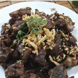 นกทอดกระเทียม