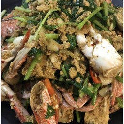 ปูผัดผงกะหรี