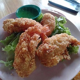 กุ้งชุบแป้งทอด