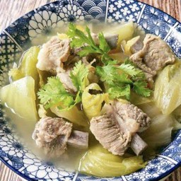 ต้มจืดเกี่ยมฉ่ายซี่โครงหมู