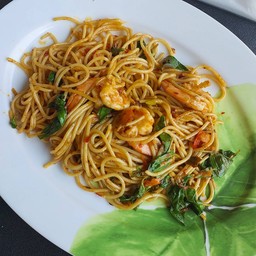 สปาเก็ตตี้ต้มยำกุ้ง