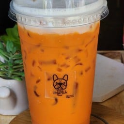 ชานมไข่มุก Milk Tea x  วิปครีม Whipped Cream  (11March ตลาดเอสมาร์เก็ต บางปู)