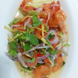 ยำกุ้งแห้ง